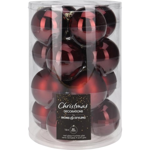 SFERA D8 VETRO BORDEAUX